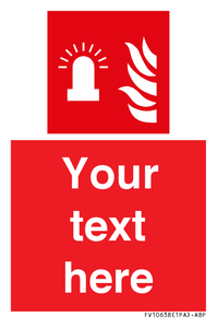 Custom Fire: Fire alarm flashing light